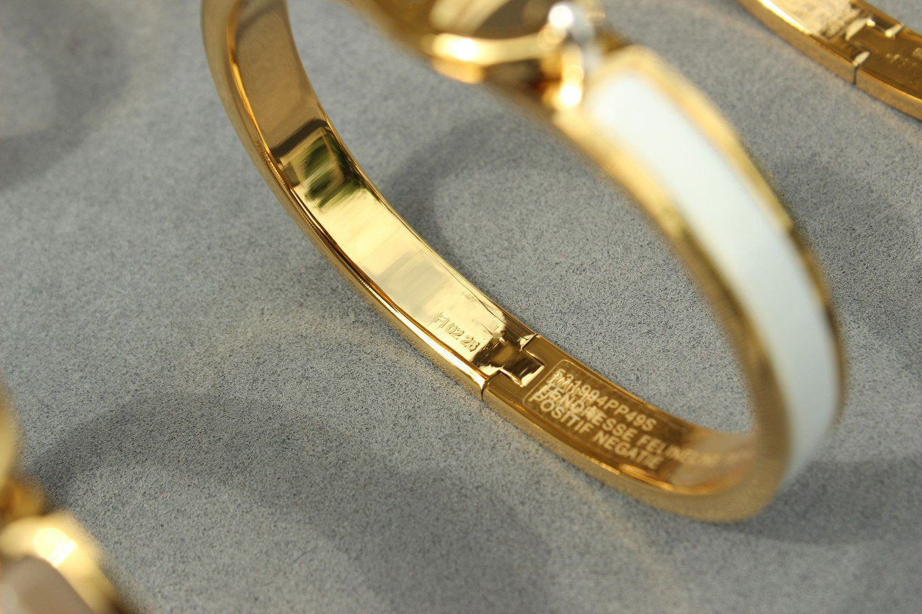 DIANA CLIC CHAINE GOLD BRACELET