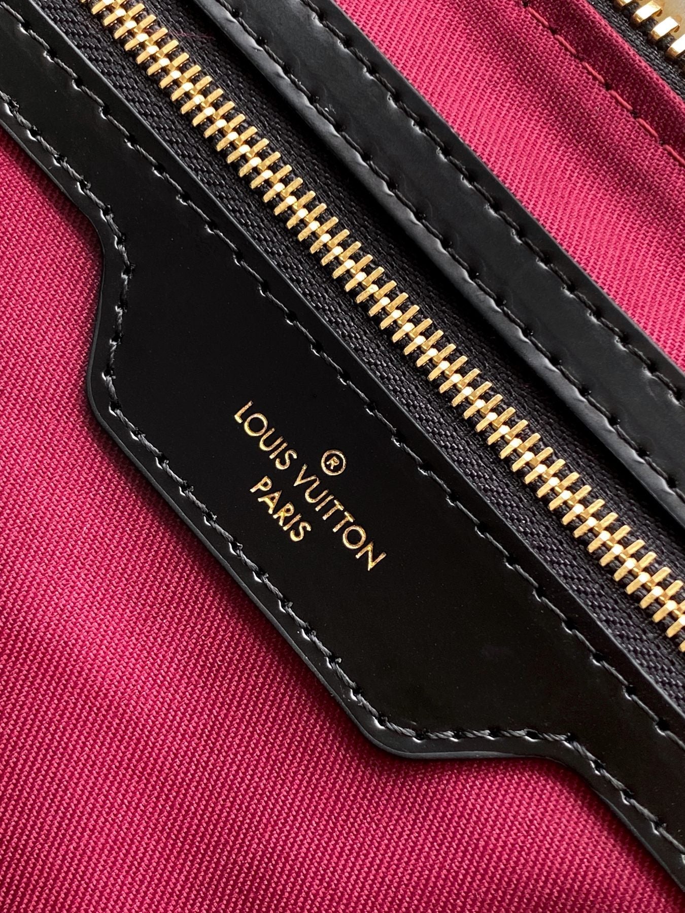 KEEPALL BANDOULI¨¨RE 45 IN BLACK MONOGRAM TOMETTE CANVAS
