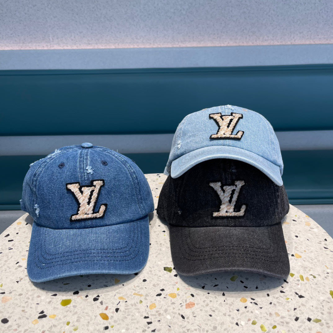 BASEBALL CAP IN LIGHT BLUE DENIM 433086