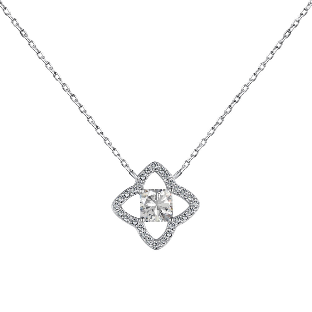 [HOT] Collier exquis en forme de fleur taille princesse