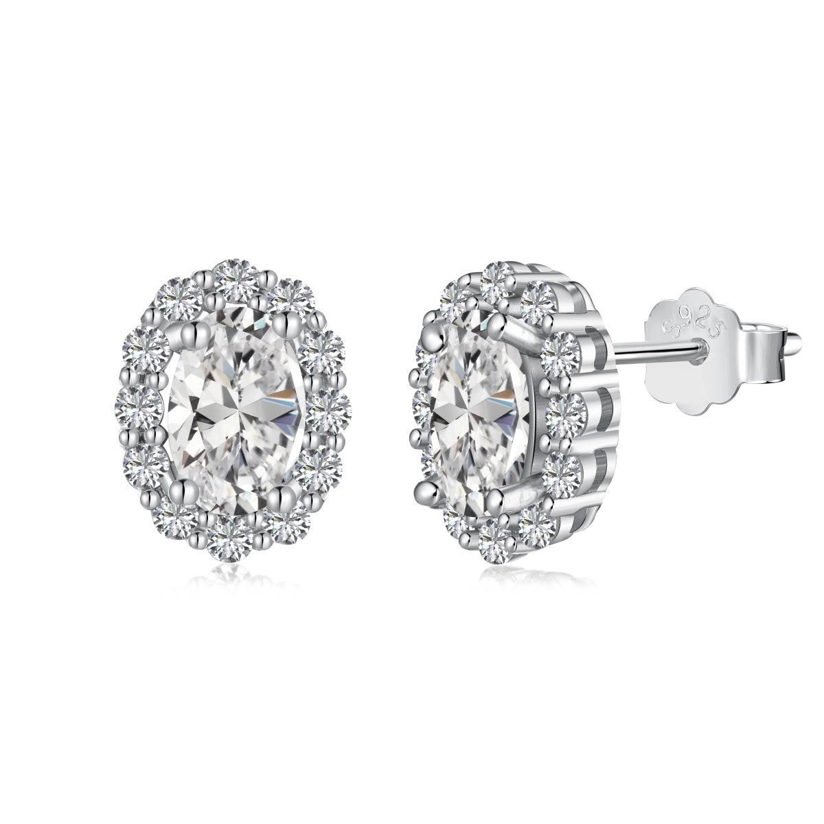 [HOT]Delicate Unique Oval Cut Daily Earrings