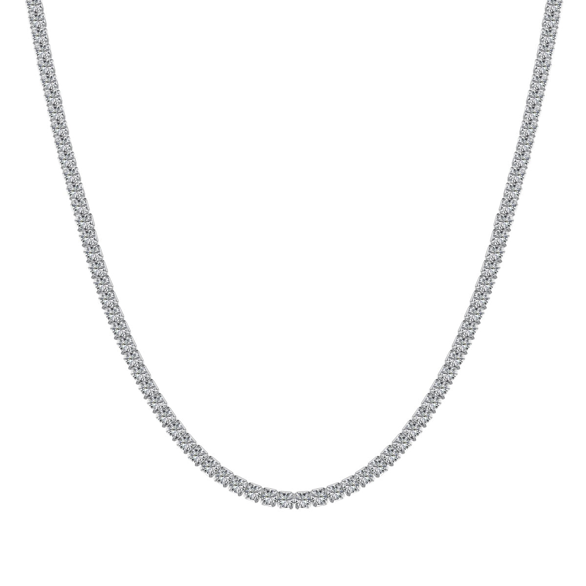 [HOT] Collier de tennis de forme ronde délicate
