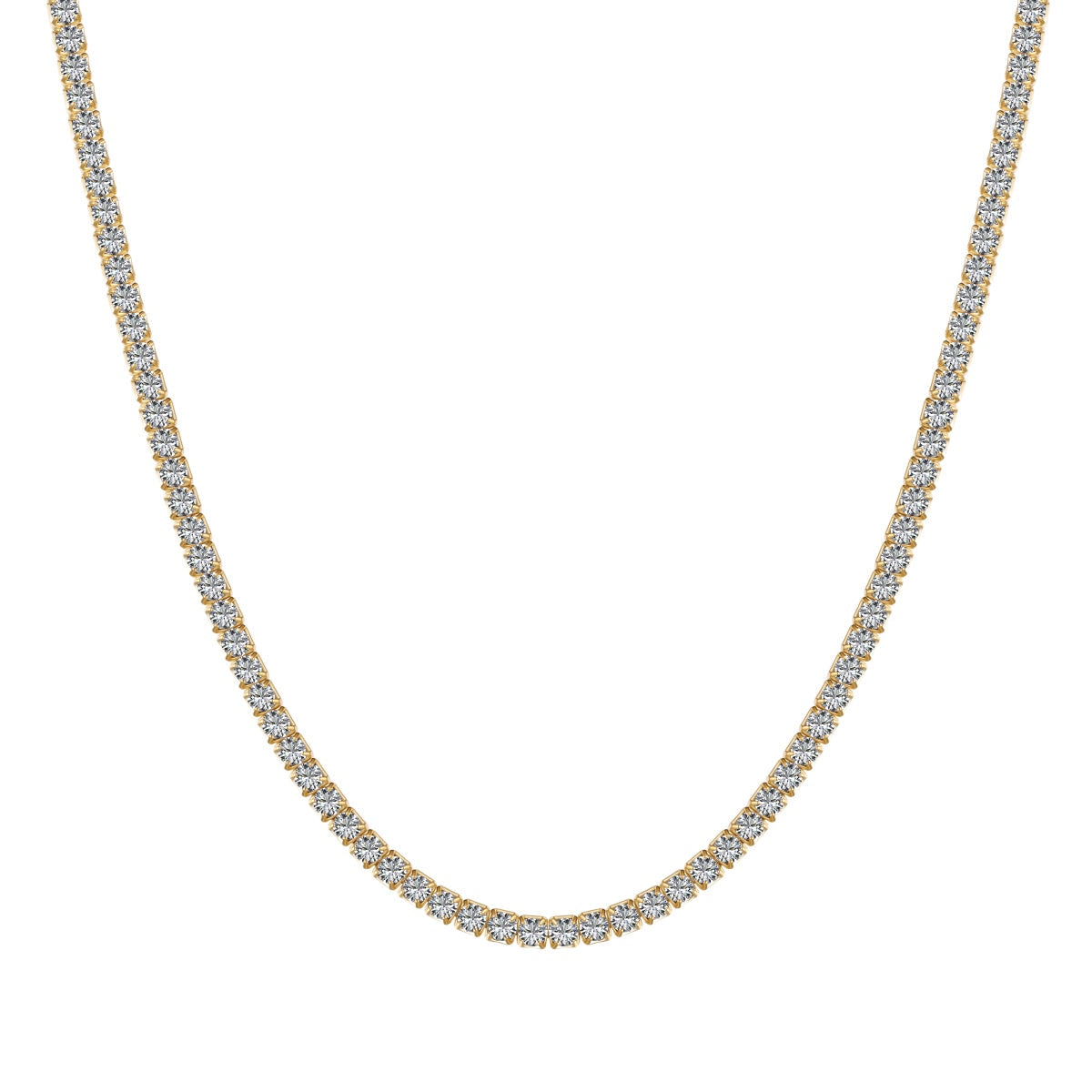 [HOT] Collier de tennis de forme ronde délicate