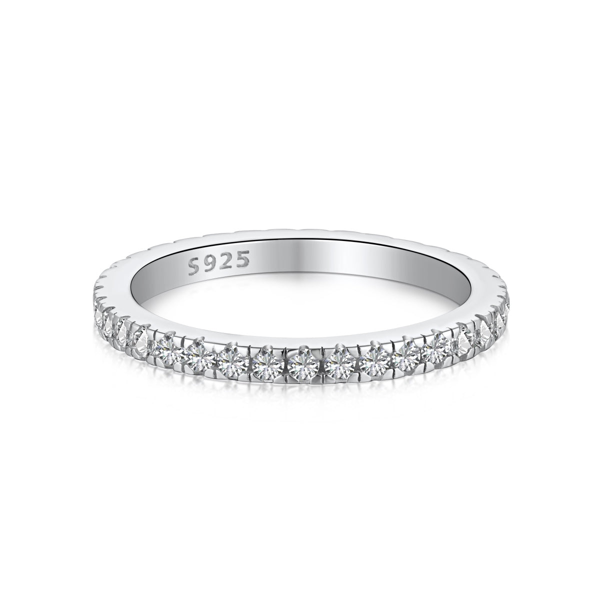 [HOT]Delicate Sparkling Round Cut Daily Ring
