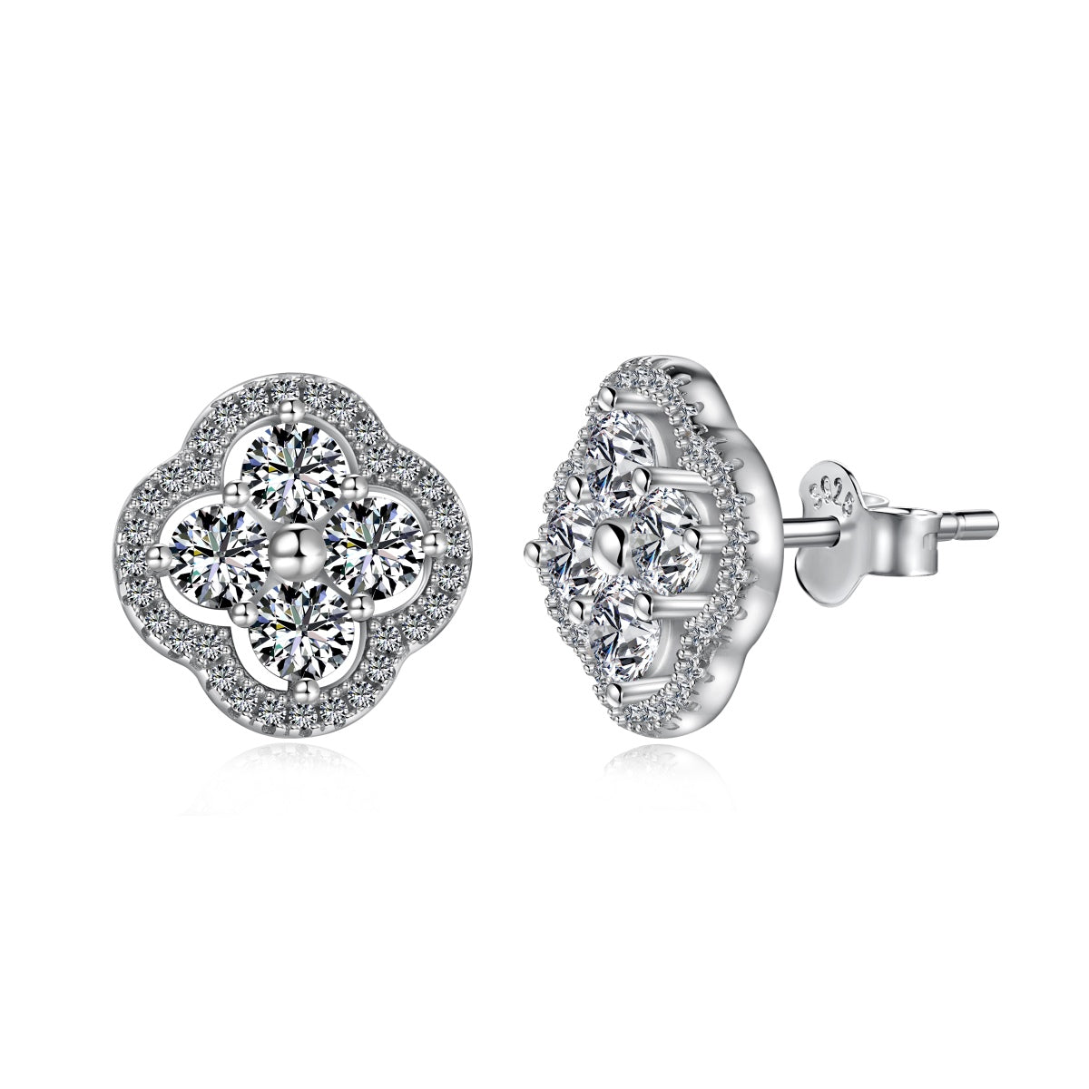 [HOT]Four-Leaf Clover Exquisite Earrings