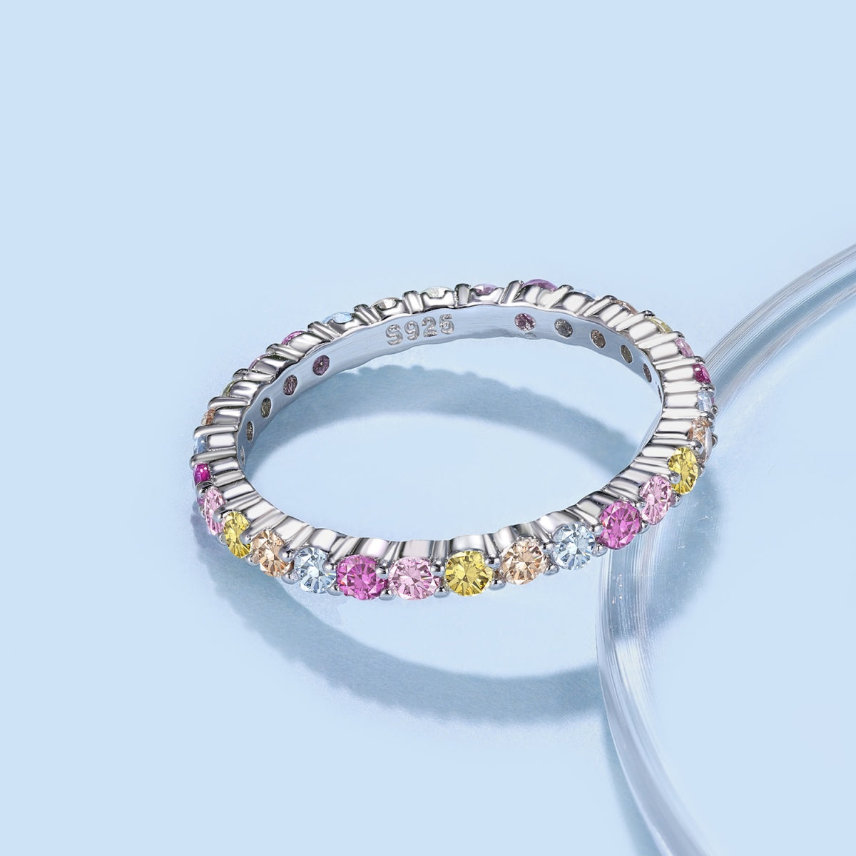 [HOT]Elegant Vivid Round Cut Daily Ring