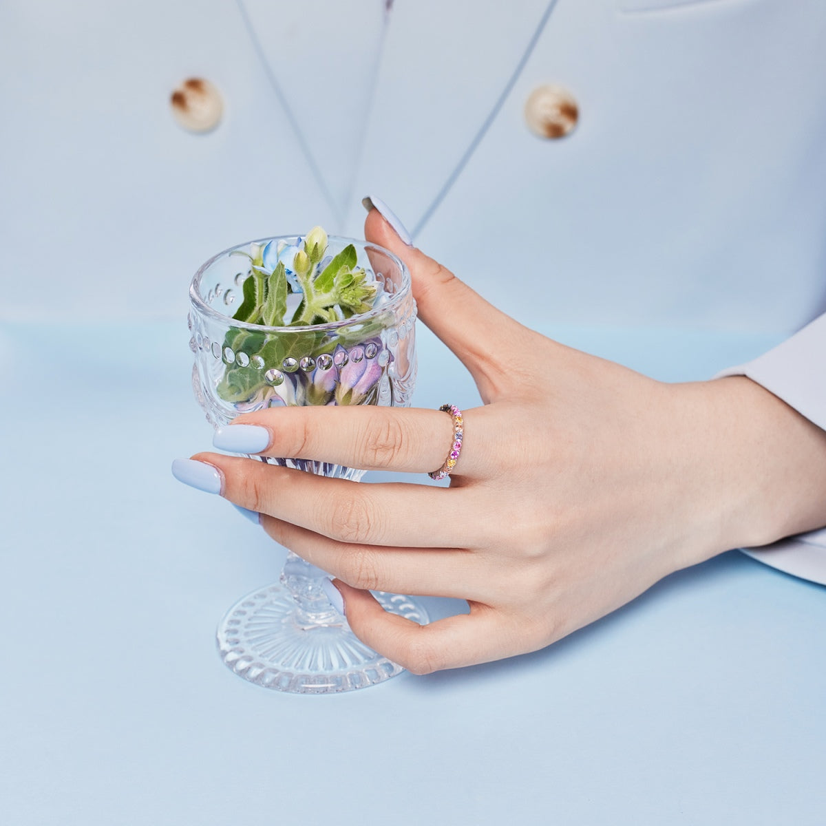 [HOT]Dazzling Resplendent Round Cut Party Ring