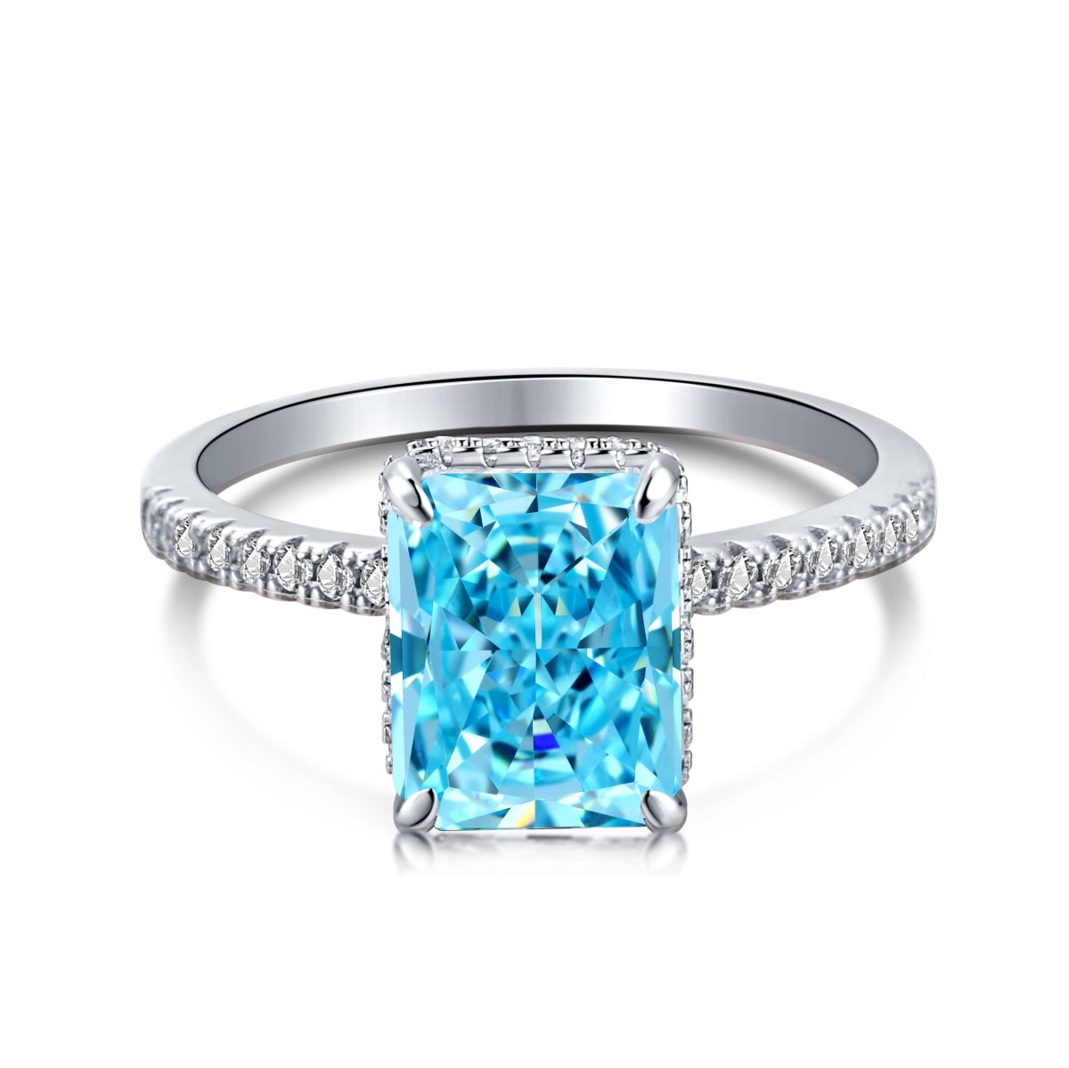 [HOT]4.0 Carat Luxurious Engagement Ring