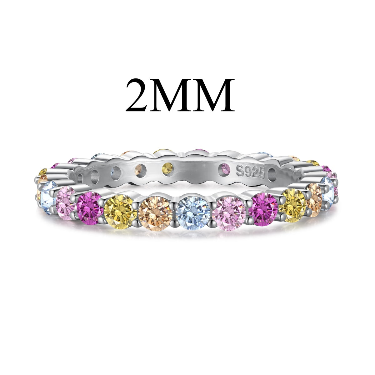 [HOT]Elegant Vivid Round Cut Daily Ring
