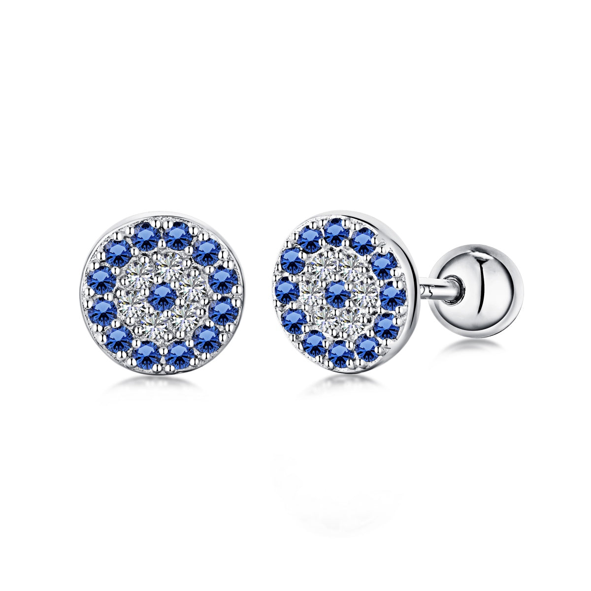 [HOT]Devil's Eye Ear Bone Nail Earrings