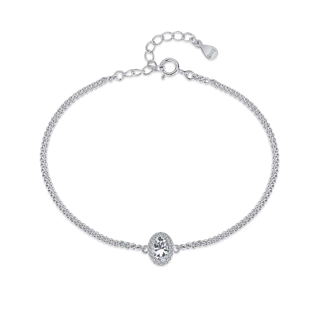 [HOT]Exquisite Oval Shape Bracelet