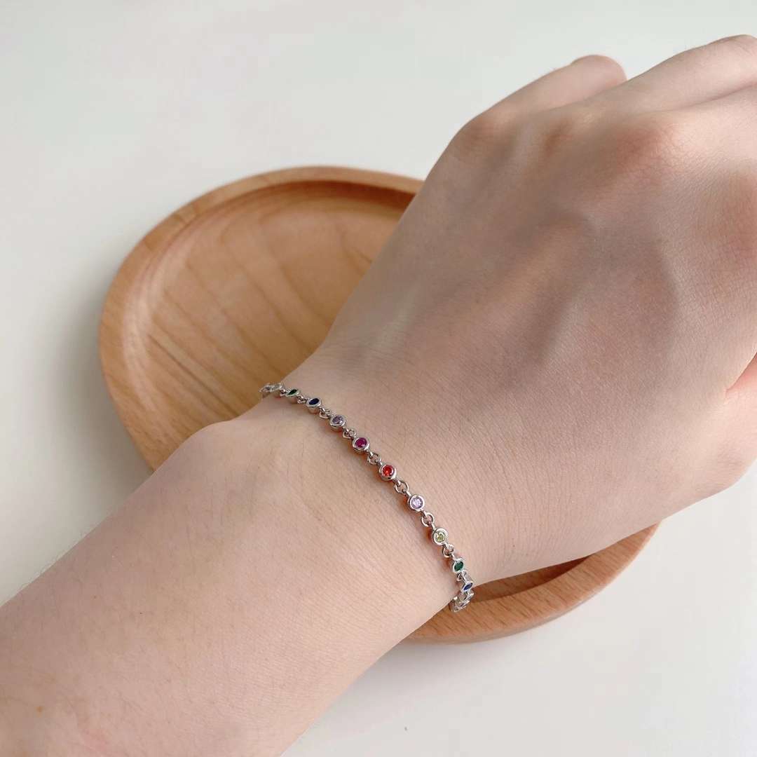 [HOT]Colorful Bead Array Bracelet