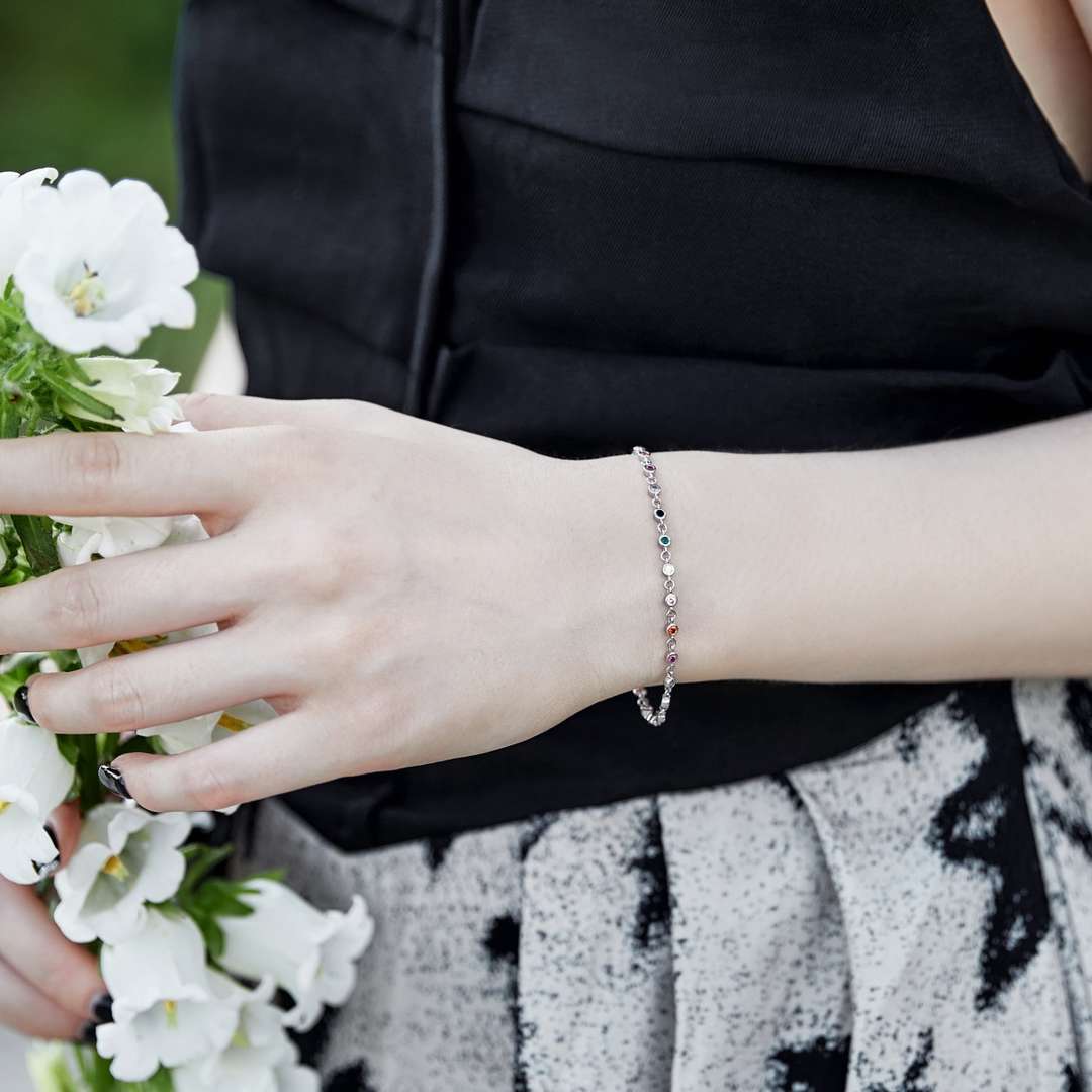 [HOT]Colorful Bead Array Bracelet