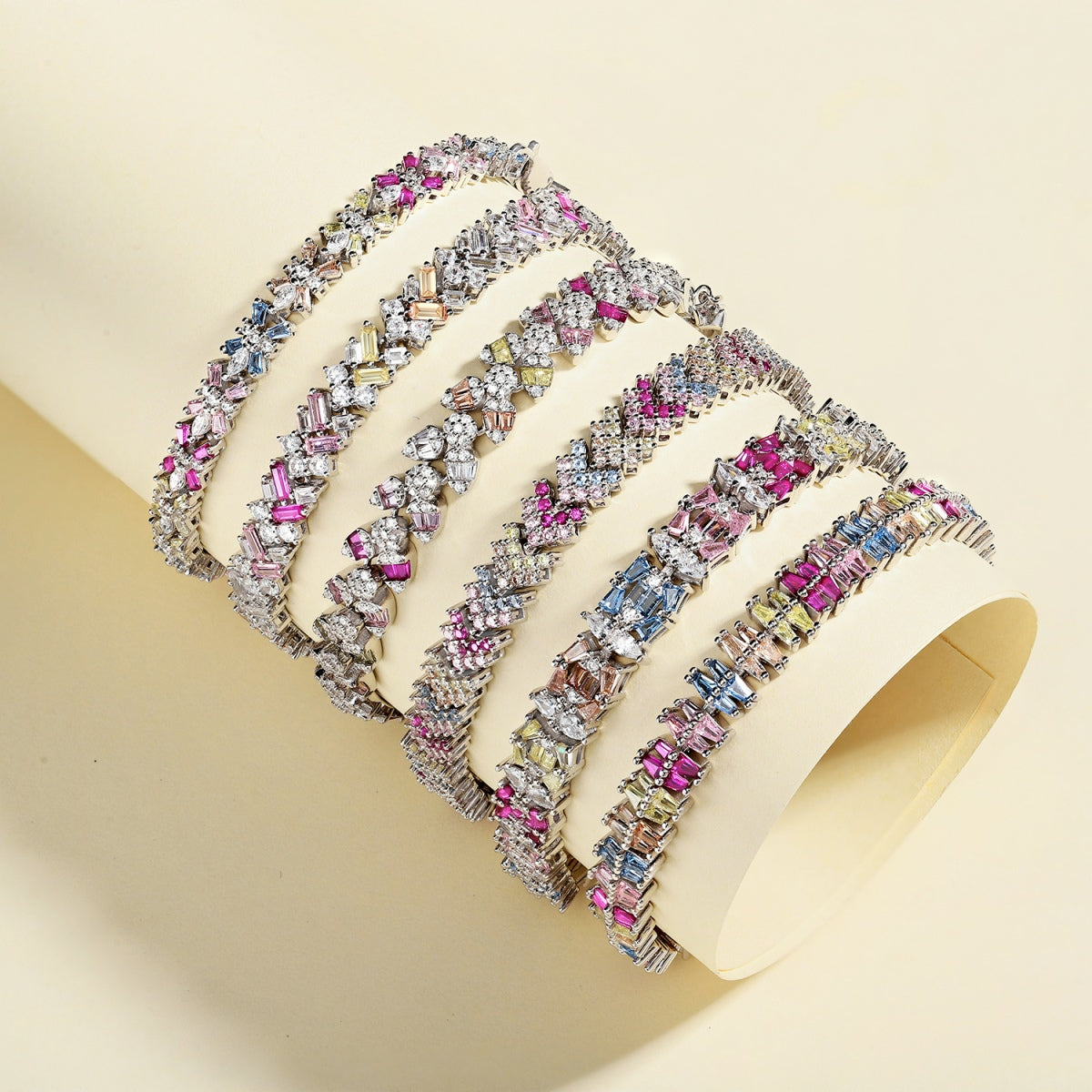 [HOT]Sparkling Exquisite Multi Cut Party Bracelet