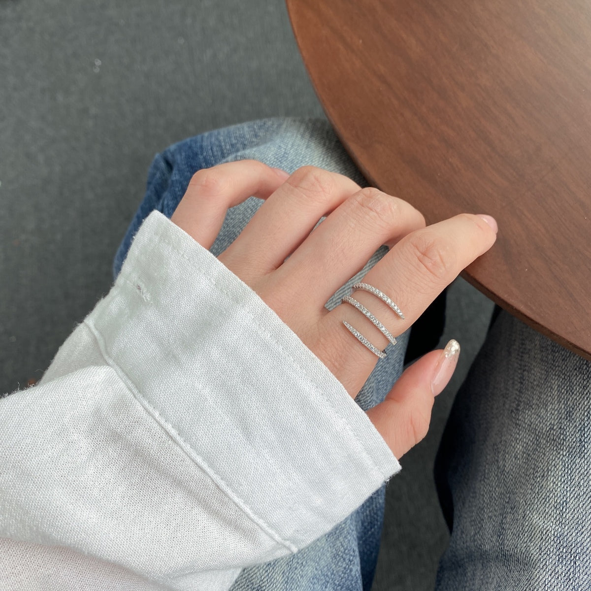 [HOT]Unique Vibrant Entangle Daily Ring