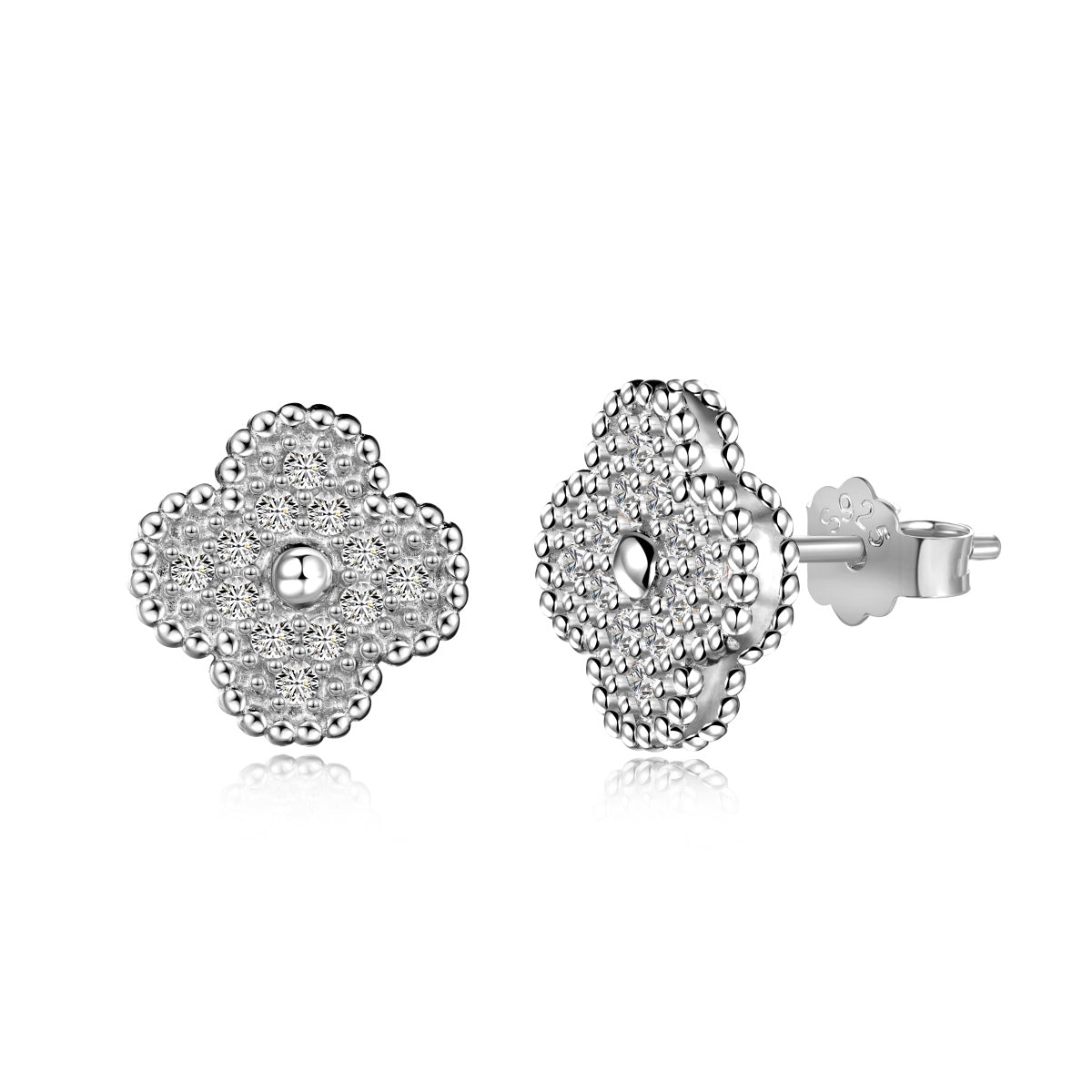 [HOT] Boucles d'oreilles tendance trèfle à quatre feuilles