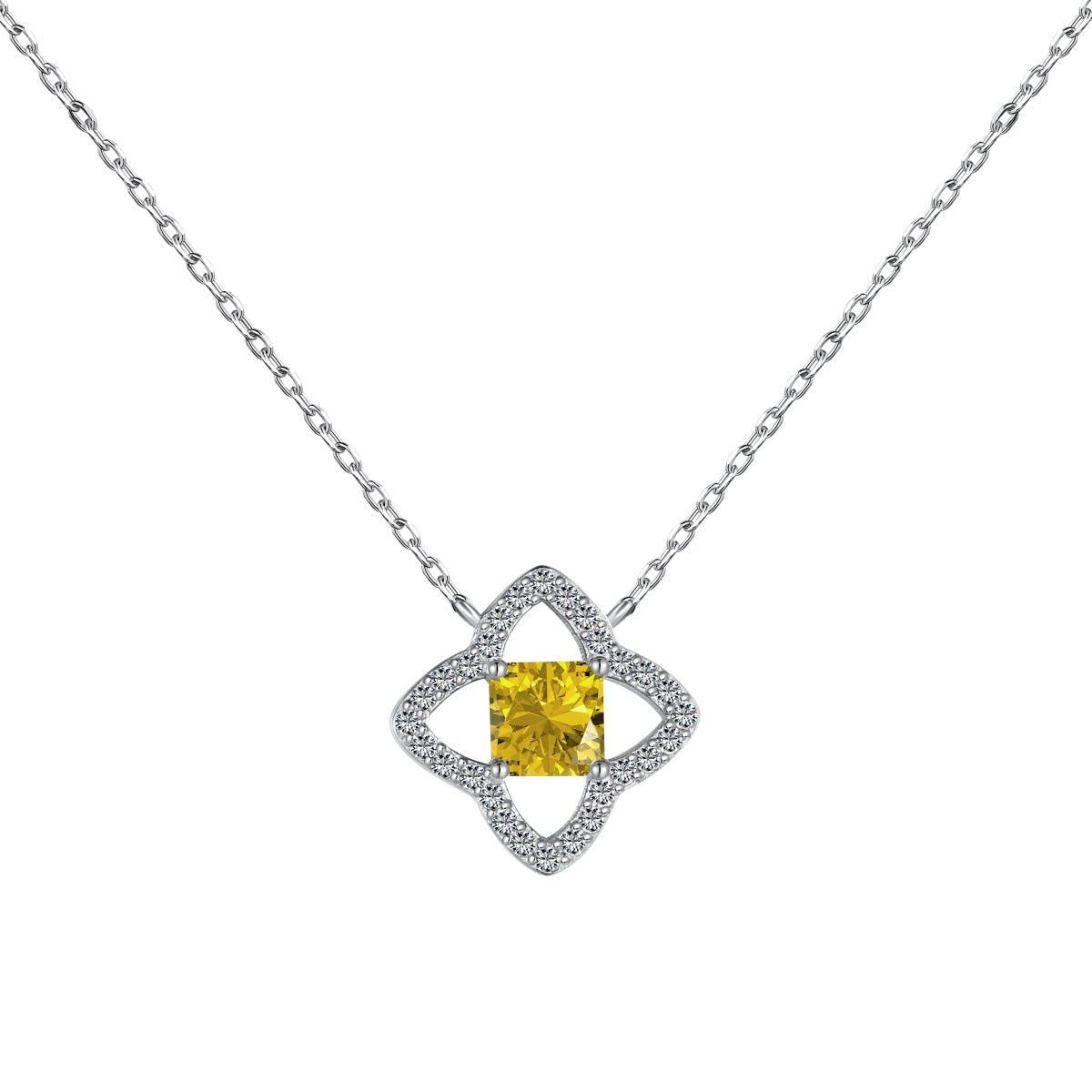 [HOT] Collier exquis en forme de fleur taille princesse