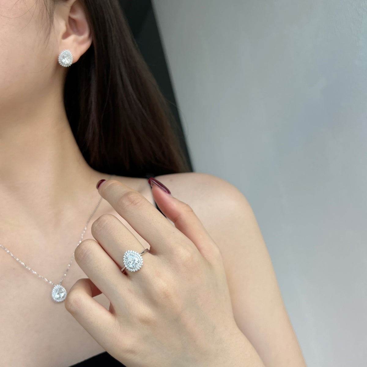 [HOT]Delicate Gorgeous Pear Cut Daily Earrings