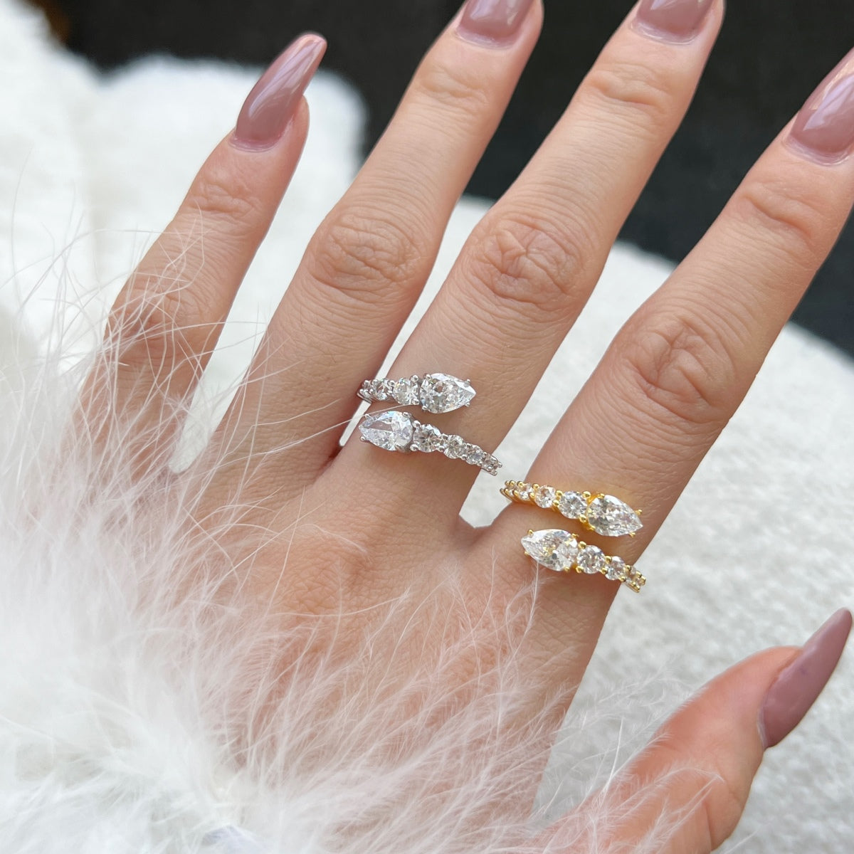 [HOT]Delicate Lively Snake Shape Daily Ring