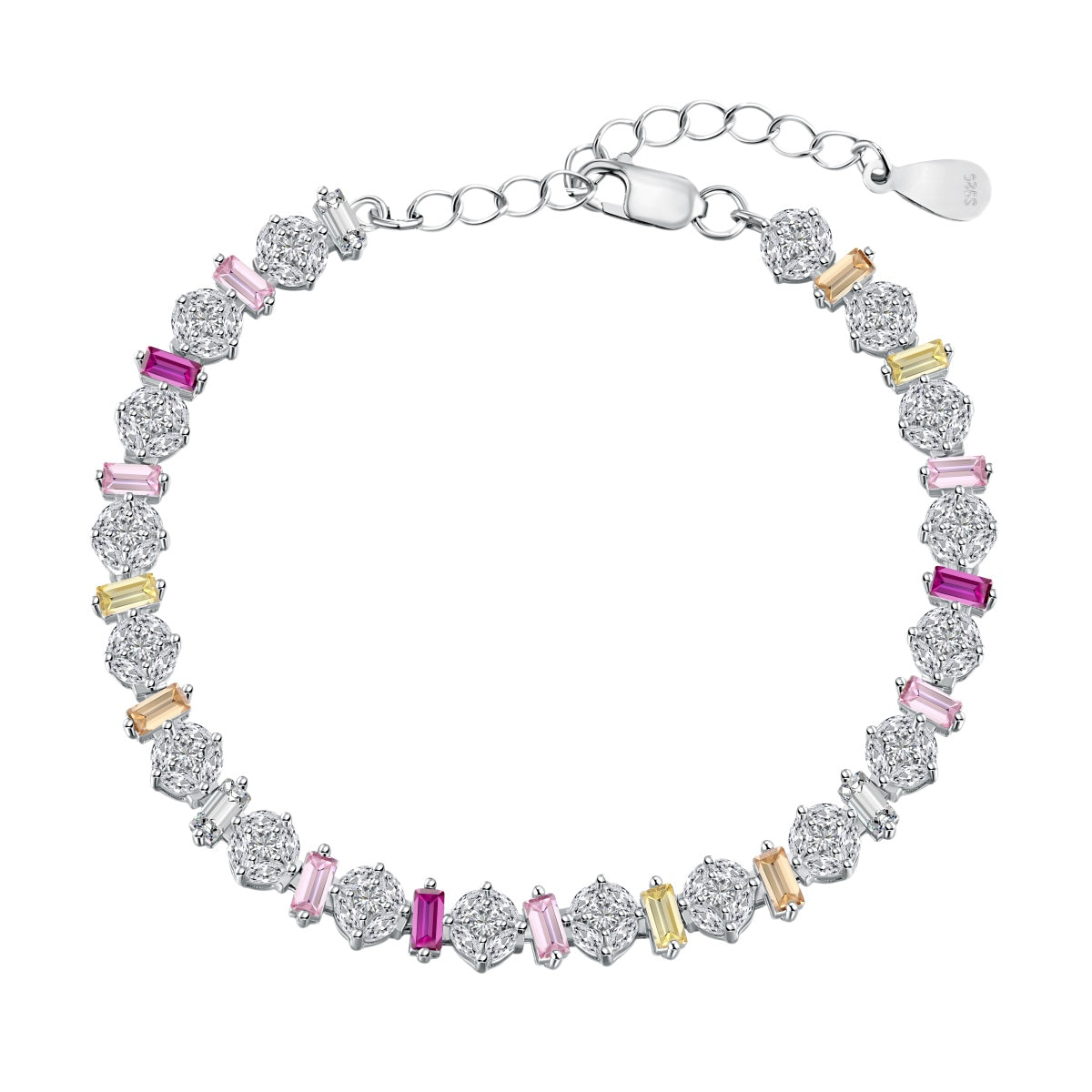 [HOT]Radiant Colorful Round Shape Daily Bracelet