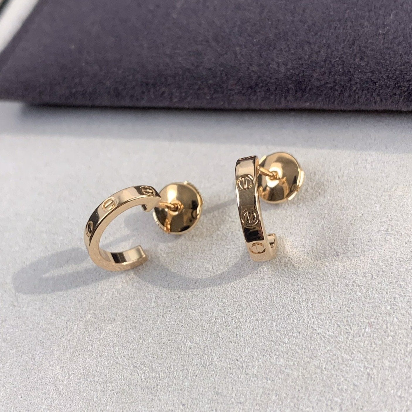 BOUCLES D'OREILLES DIANA LOVE 2,65 MM OR ROSE 
