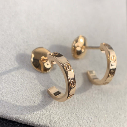 BOUCLES D'OREILLES DIANA LOVE 2,65 MM OR ROSE 