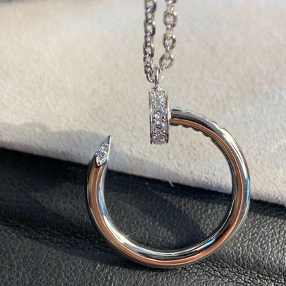 COLLIER DIANA JUSTE ARGENT 