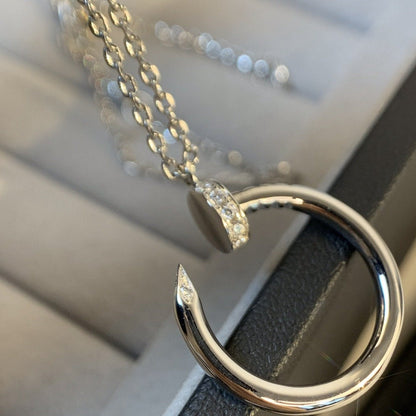 COLLIER DIANA JUSTE ARGENT 
