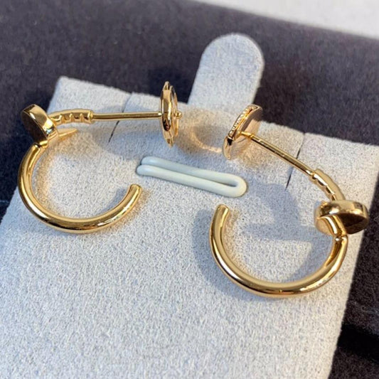 DIANA JUSTE EARRINGS PINK GOLD