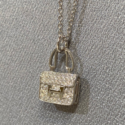 COLLIER DIAMANT PENDENTIF DIANA CONSTANCE 