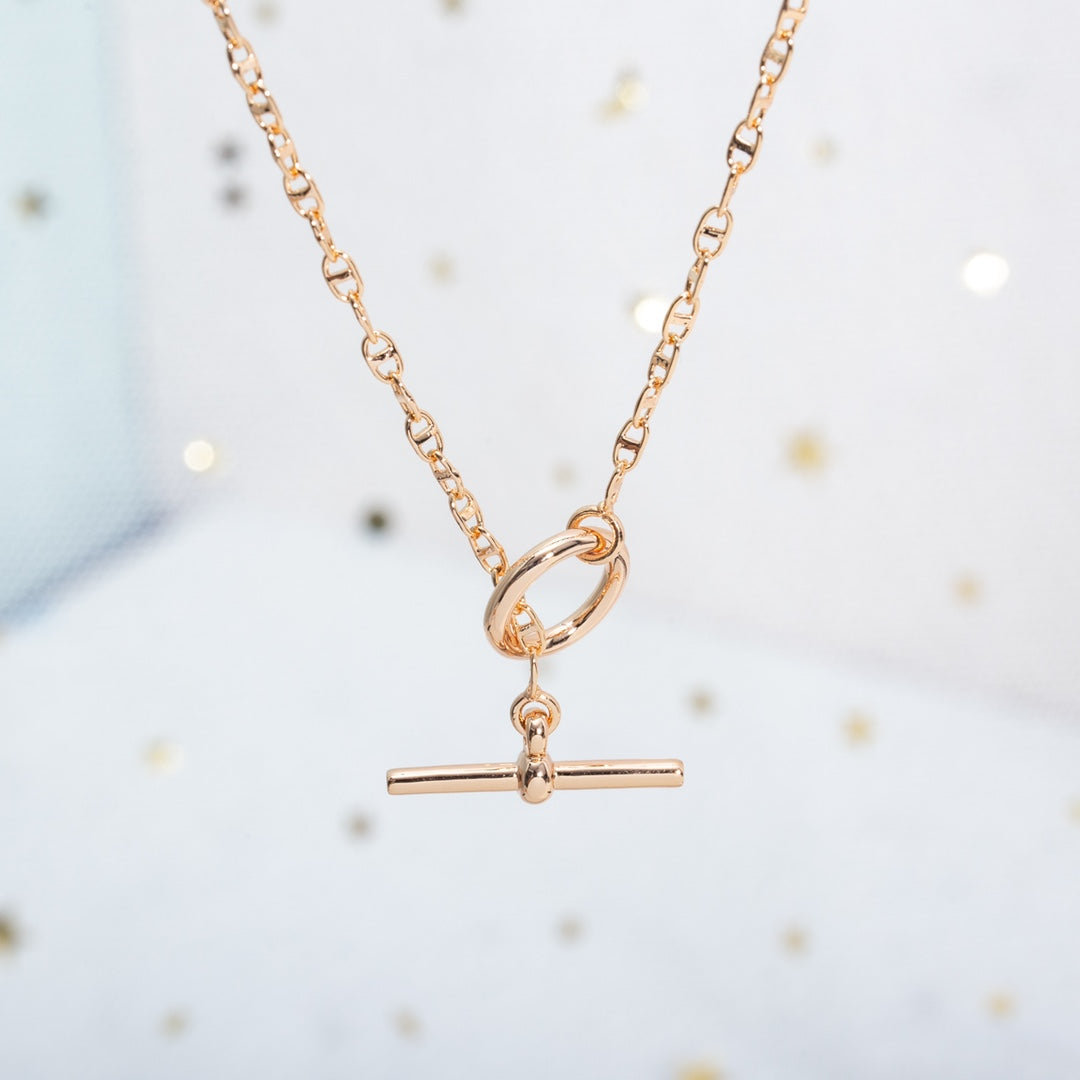 COLLIER DIANA ÉCHAPPÉE OR ROSE