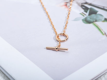 COLLIER DIANA ÉCHAPPÉE OR ROSE