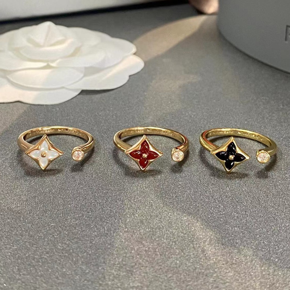 DIANA STAR 1 DIAMOND OPEN RING