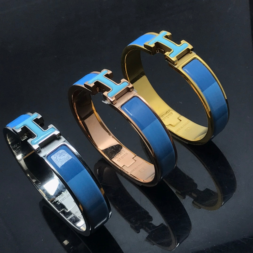 BRACELET DIANA H EN CÉRAMIQUE ARC-EN-CIEL BLEU