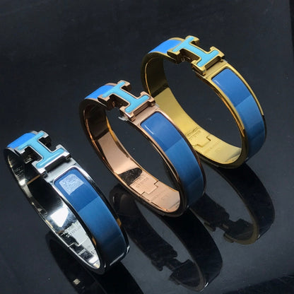 BRACELET DIANA H EN CÉRAMIQUE ARC-EN-CIEL BLEU