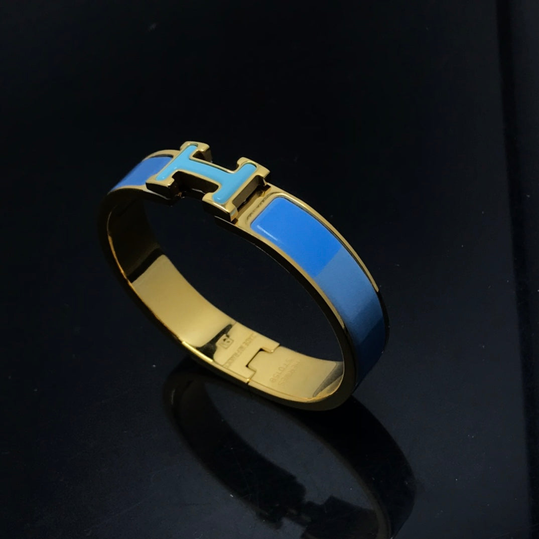 BRACELET DIANA H EN CÉRAMIQUE ARC-EN-CIEL BLEU