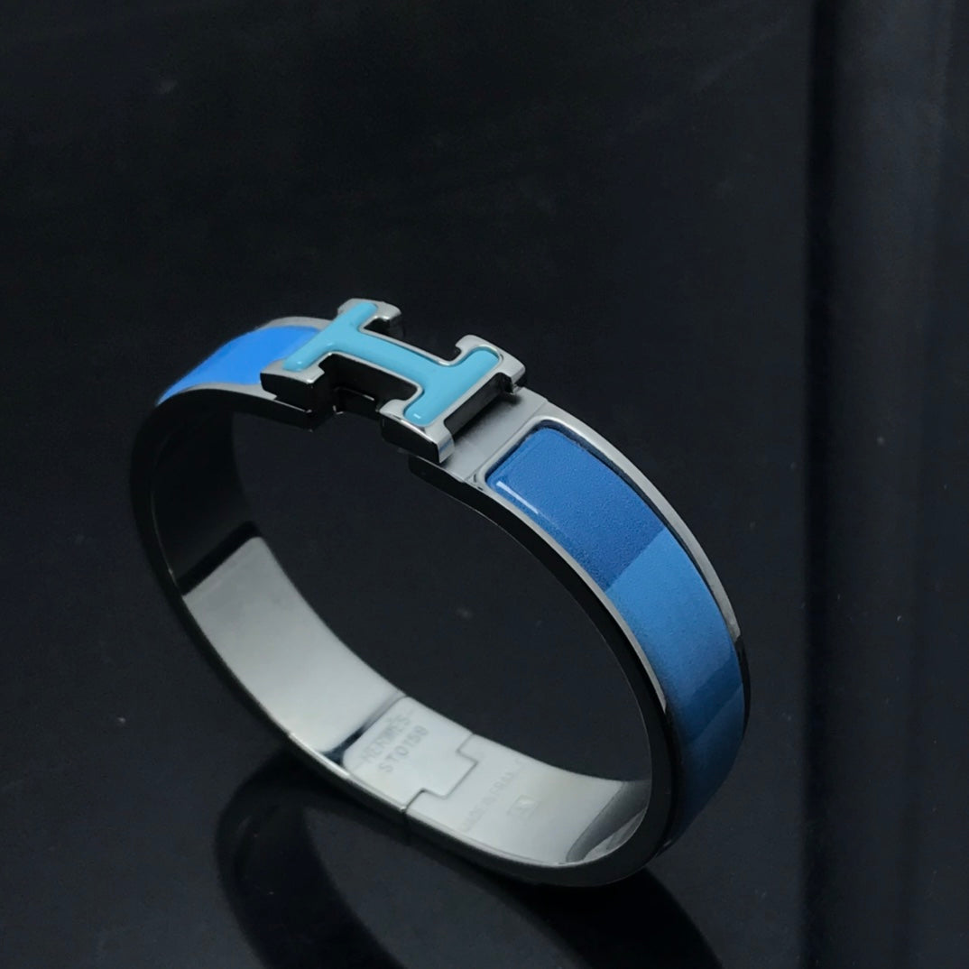 BRACELET DIANA H EN CÉRAMIQUE ARC-EN-CIEL BLEU