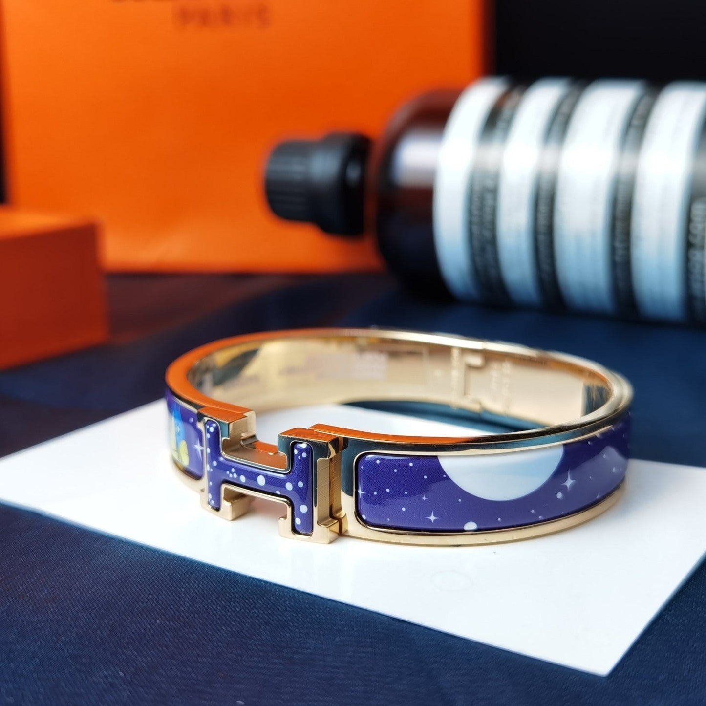 Bracelet étoile et lune Diana H 12 mm