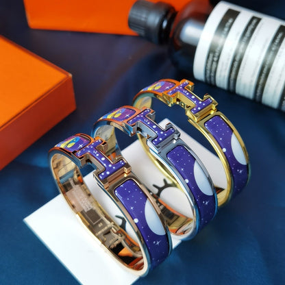 Bracelet étoile et lune Diana H 12 mm
