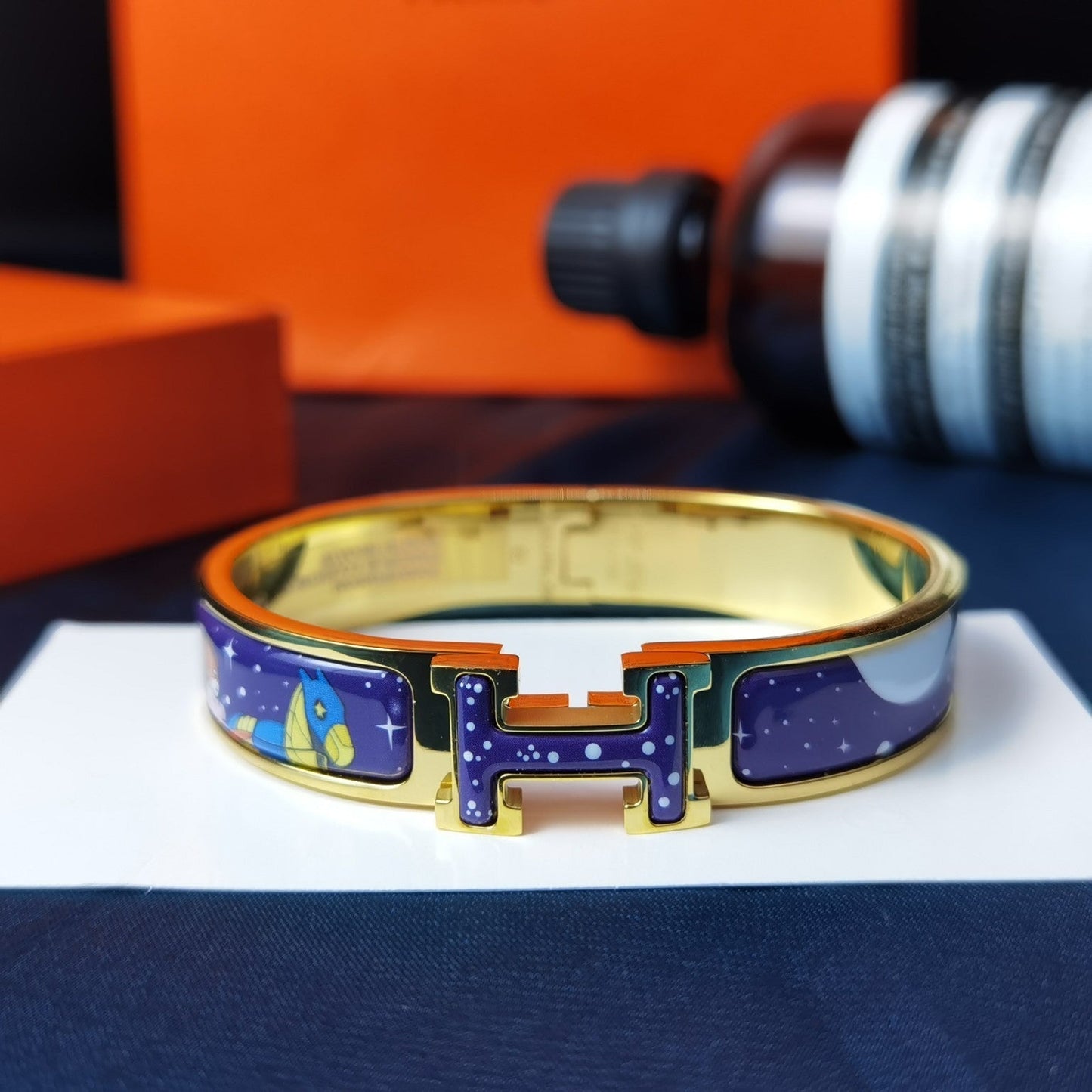 Bracelet étoile et lune Diana H 12 mm