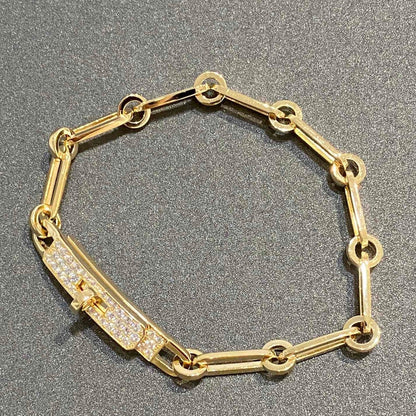 BRACELET CHAÎNE DIANA PETIT MODÈLE DIAMANT