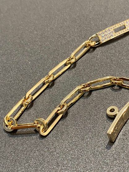 BRACELET CHAÎNE DIANA PETIT MODÈLE DIAMANT
