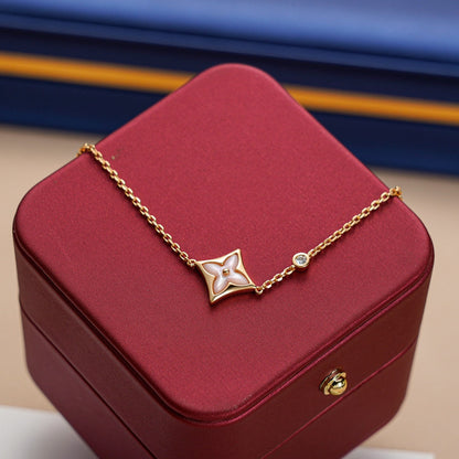 DIANA STAR 1 DIAMOND PINK GOLD BRACELET