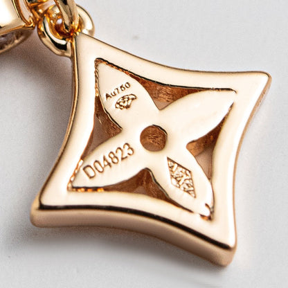 BOUCLES D'OREILLES DIANA STAR OR