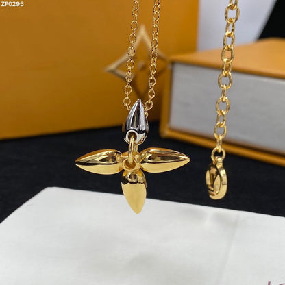 COLLIER EN OR PÉDANT DIANA LOUISETTE