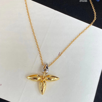COLLIER EN OR PÉDANT DIANA LOUISETTE