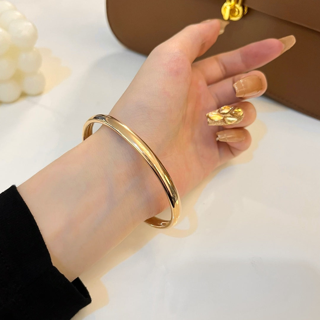 DIANA PANTHERE GOLD DIAMOND OPEN BRACELET
