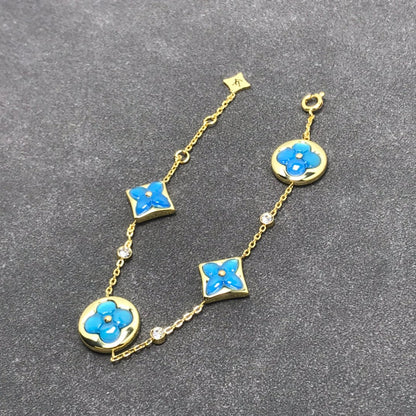 DIANA STAR AND SUN TURQUOISE 4 MOTIFS 3 DIAMONDS
