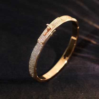 DIANA KELLY BRACELET DIAMOND PAVED