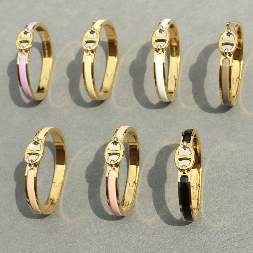 DIANA CLIC CHAINE GOLD BRACELET